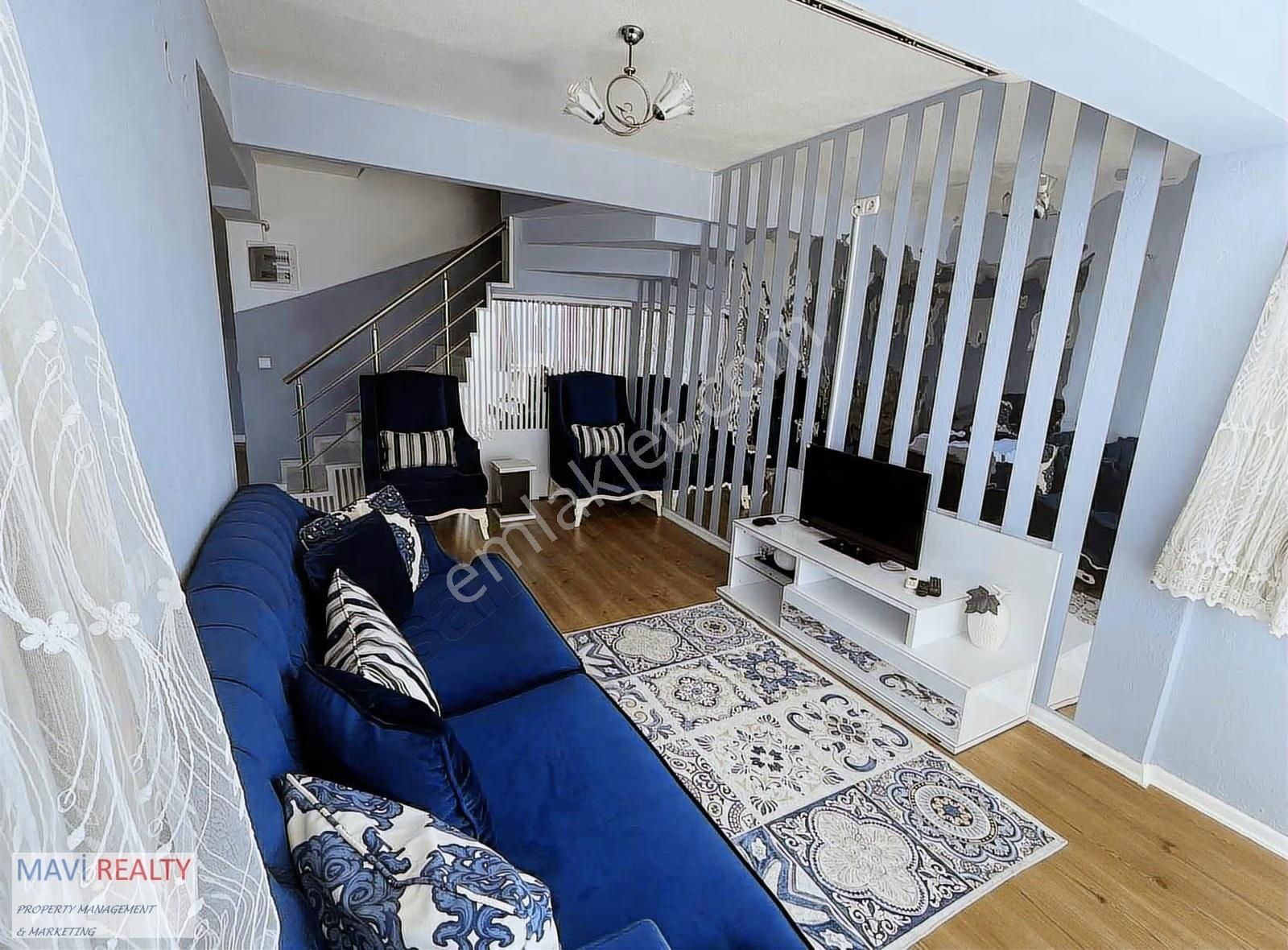 Güllük Oba Sitesinde Deniz Manzaralı Eşyalı Satılık Villa - Görsel 15
