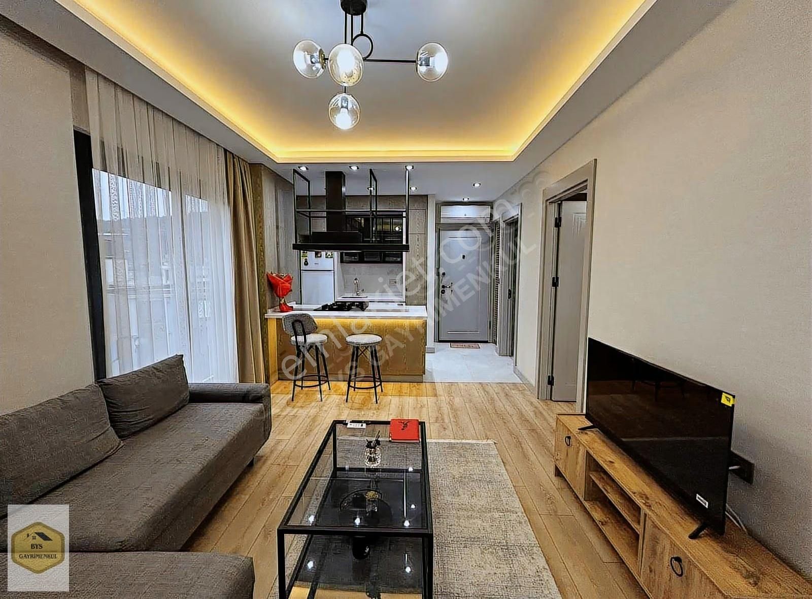 Bys'den Hacim Vison Da Havuzlu Eşyalı Lüx Kiralık 1+1 Daire - Görsel 26