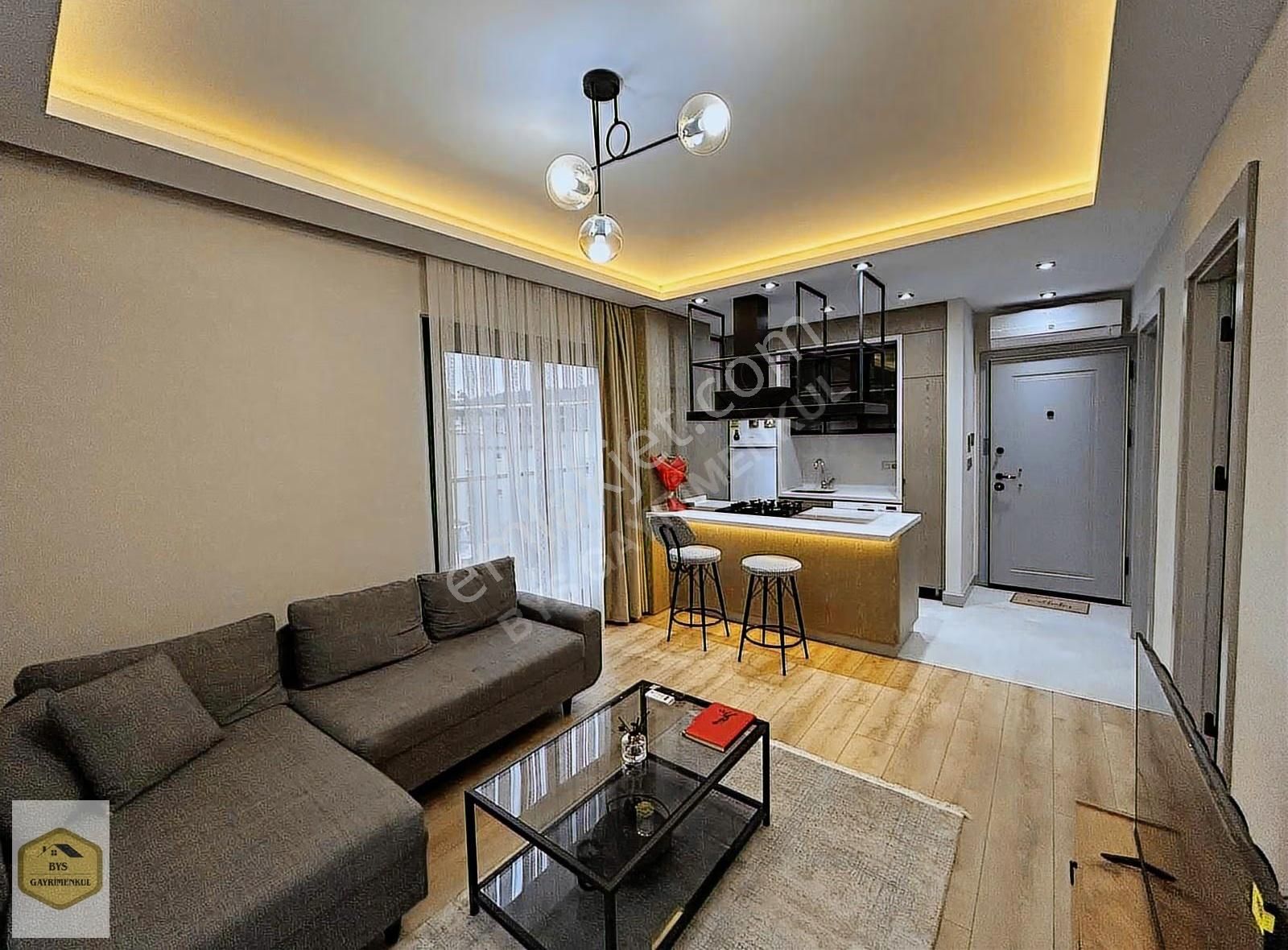 Bys'den Hacim Vison Da Havuzlu Eşyalı Lüx Kiralık 1+1 Daire - Görsel 19