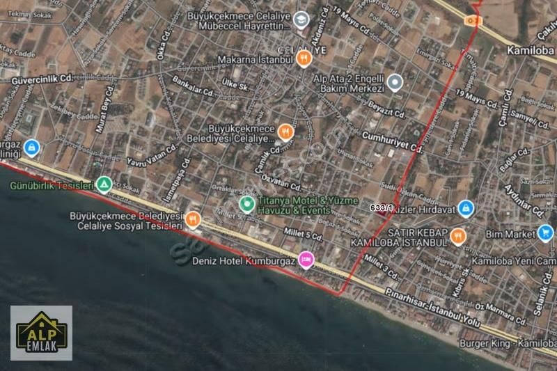 Büyükçekmece Kamiloba'da 1627 M2 Ticari Konut İmarlı Arsa - Görsel 9