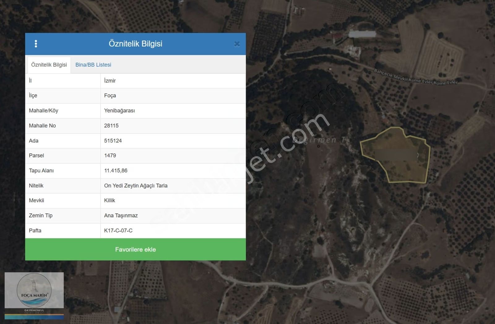 Yenibağarası Merkeze Yakın Güzel Konumda 11.415 M² Tarla - Görsel 6