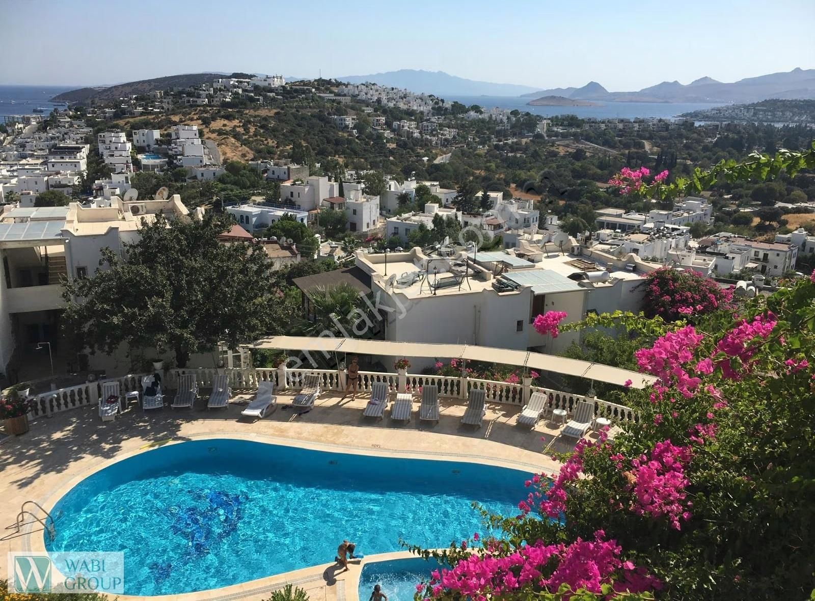 Bodrum Bitez Havuzlu Site İçinde Deniz Manzaralı Kiralık Daire - Görsel 5