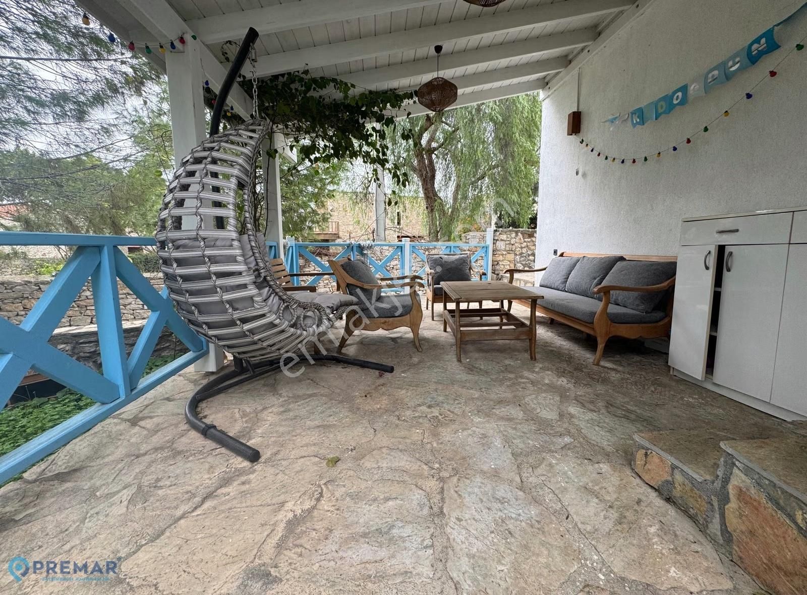 Premar Datça Eski Datça'da 618m2 Arsa'da Havuzlu Bahçeli Villa - Görsel 23