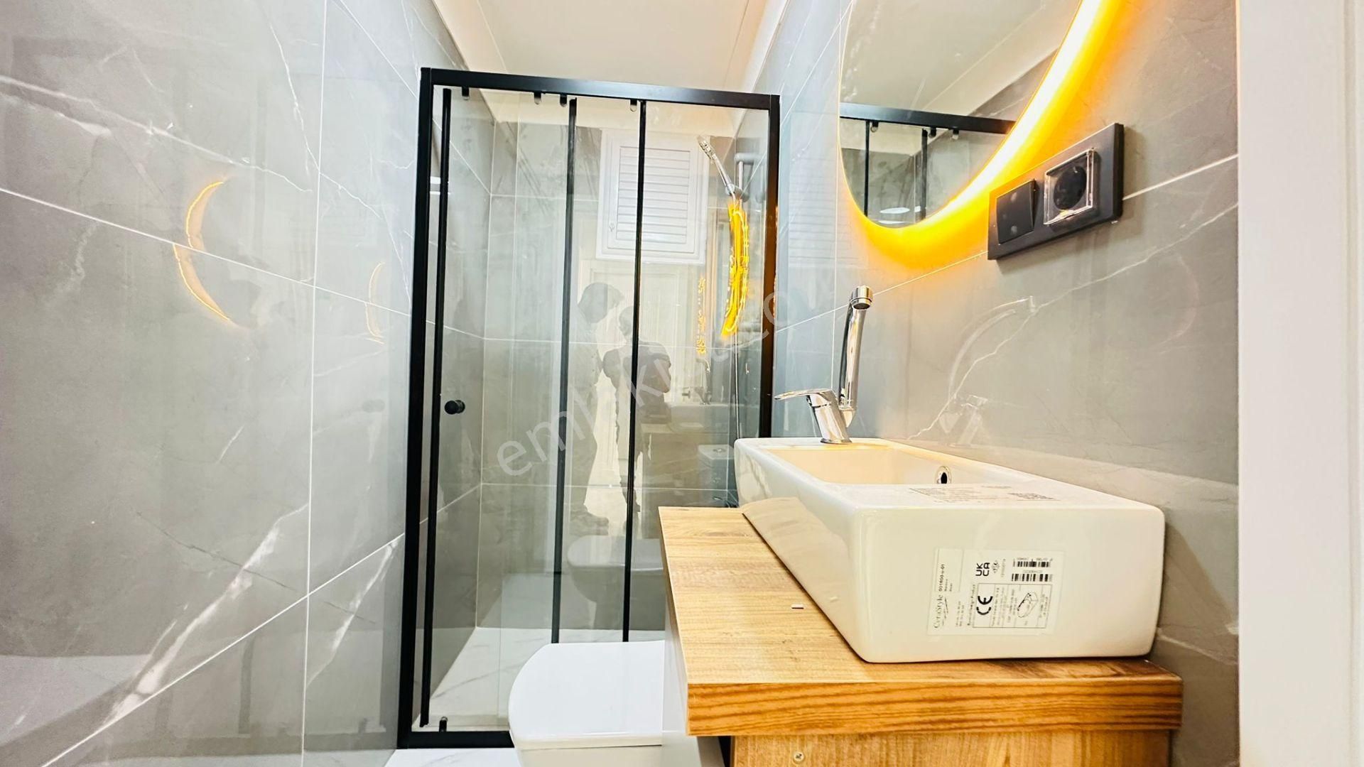 Cantan Emlaktan Akçay İkizçay'da Ara Kat Full Yapılı Ön Cephe Lüks Daire - Görsel 9