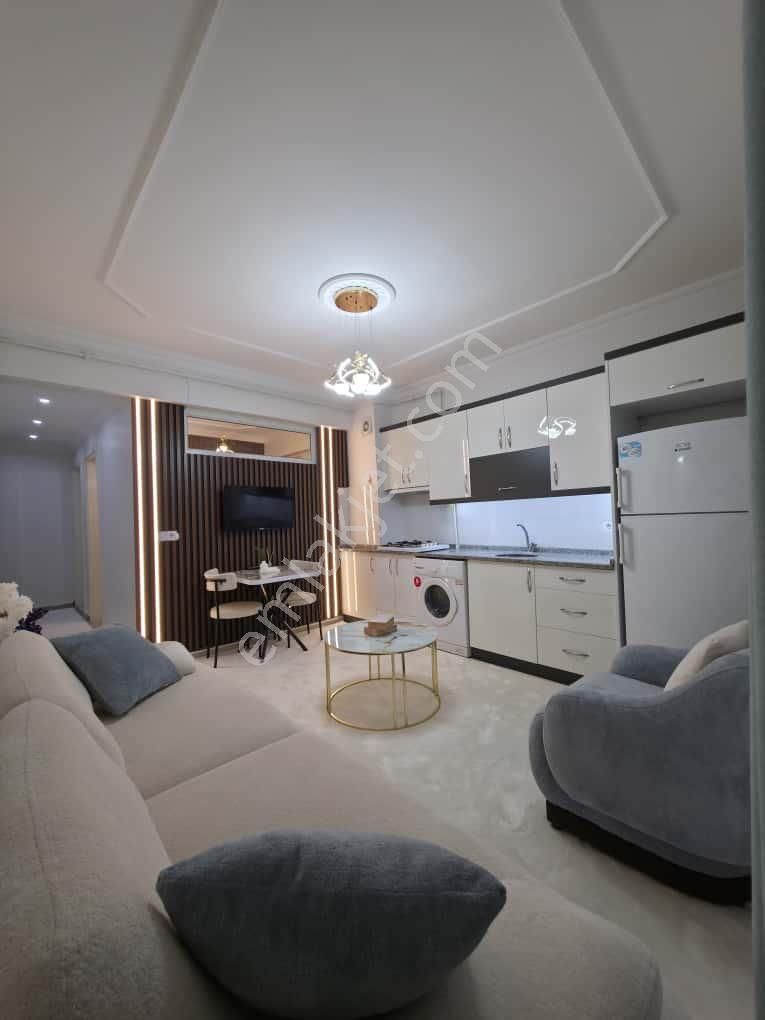 Balkonlu Sıfır Eşyalı Atalar Mevki 1+1 Satılık Apart - Görsel 17