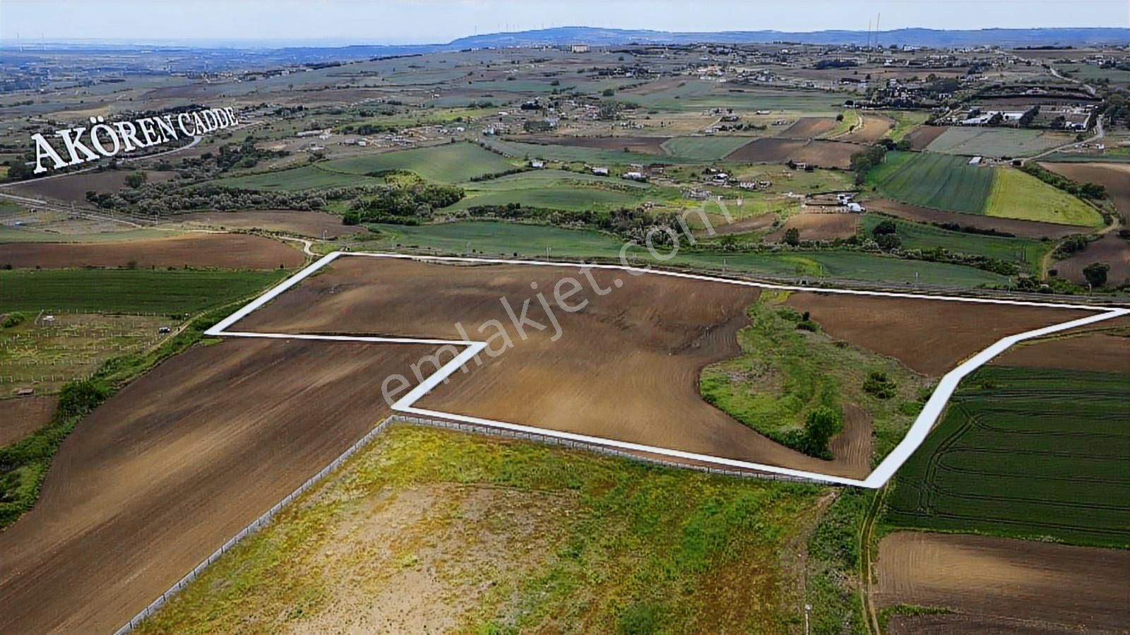 Silivri Akören'de Satılık 70 Dönüm Tarla - Görsel 13