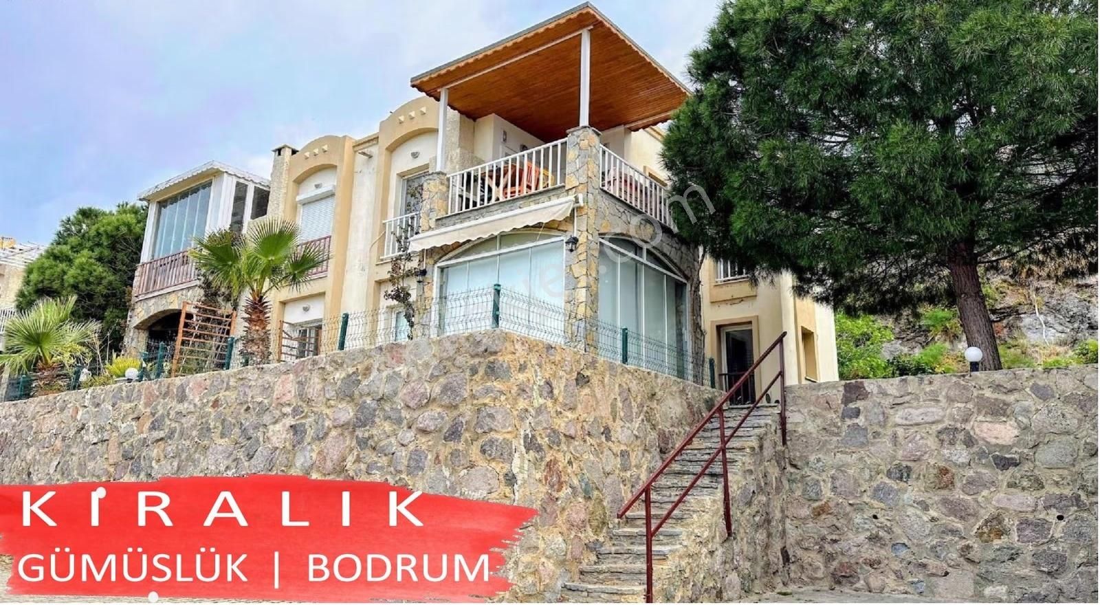 Gümüşlük'de Deniz Ve Doğa Manzaralı 2+1 Kiralık Daire