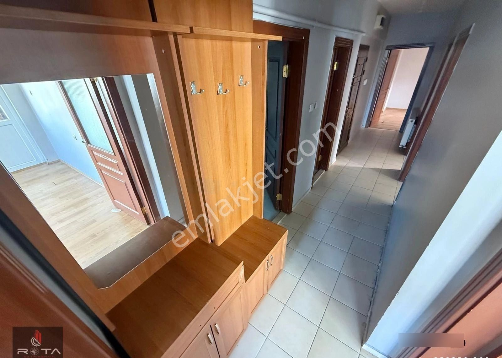 Rota'dan Seval Cd Üzeri Yüksek Kat 3+1 Geniş Daire Çift Balkonlu - Görsel 31