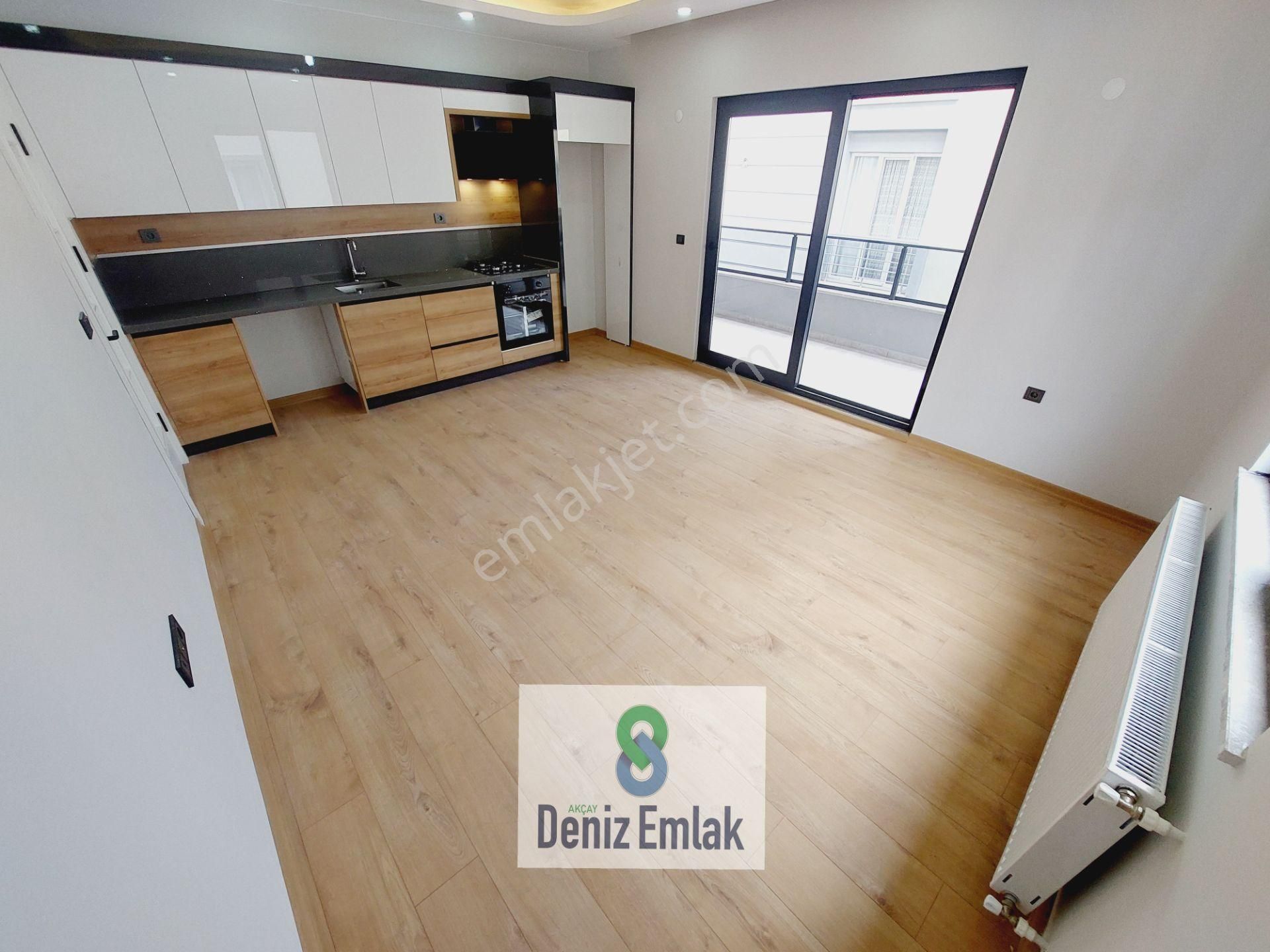 Denizden Akçayda Yeni Binada Geniş Lüks Satılık 1+1 Daire. - Görsel 25