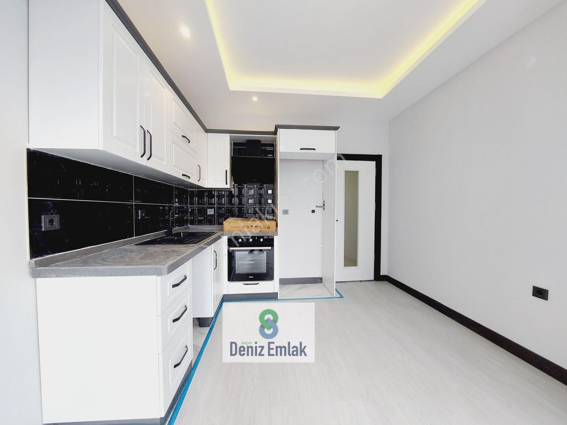 Denizden Akçayda Yeni Binada Lüks Asansörlü Satılık 1+1 Daire - Görsel 25