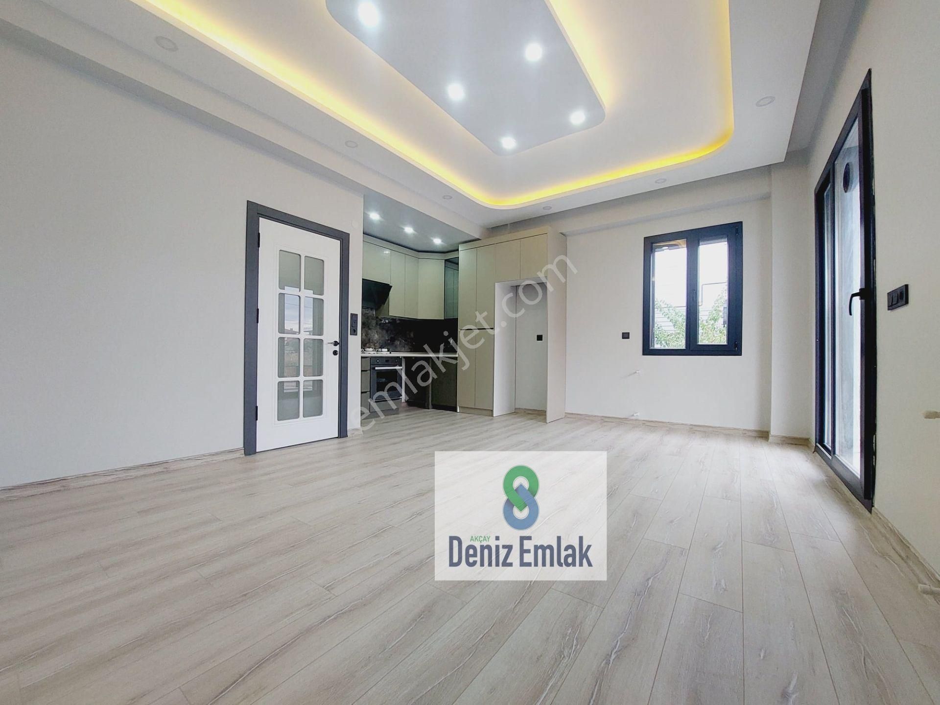 Denizden Akçayda Öncephe Kendine Ait Bahçe Kullanımlı Satılık 1+1 Lüks Daire. - Görsel 31