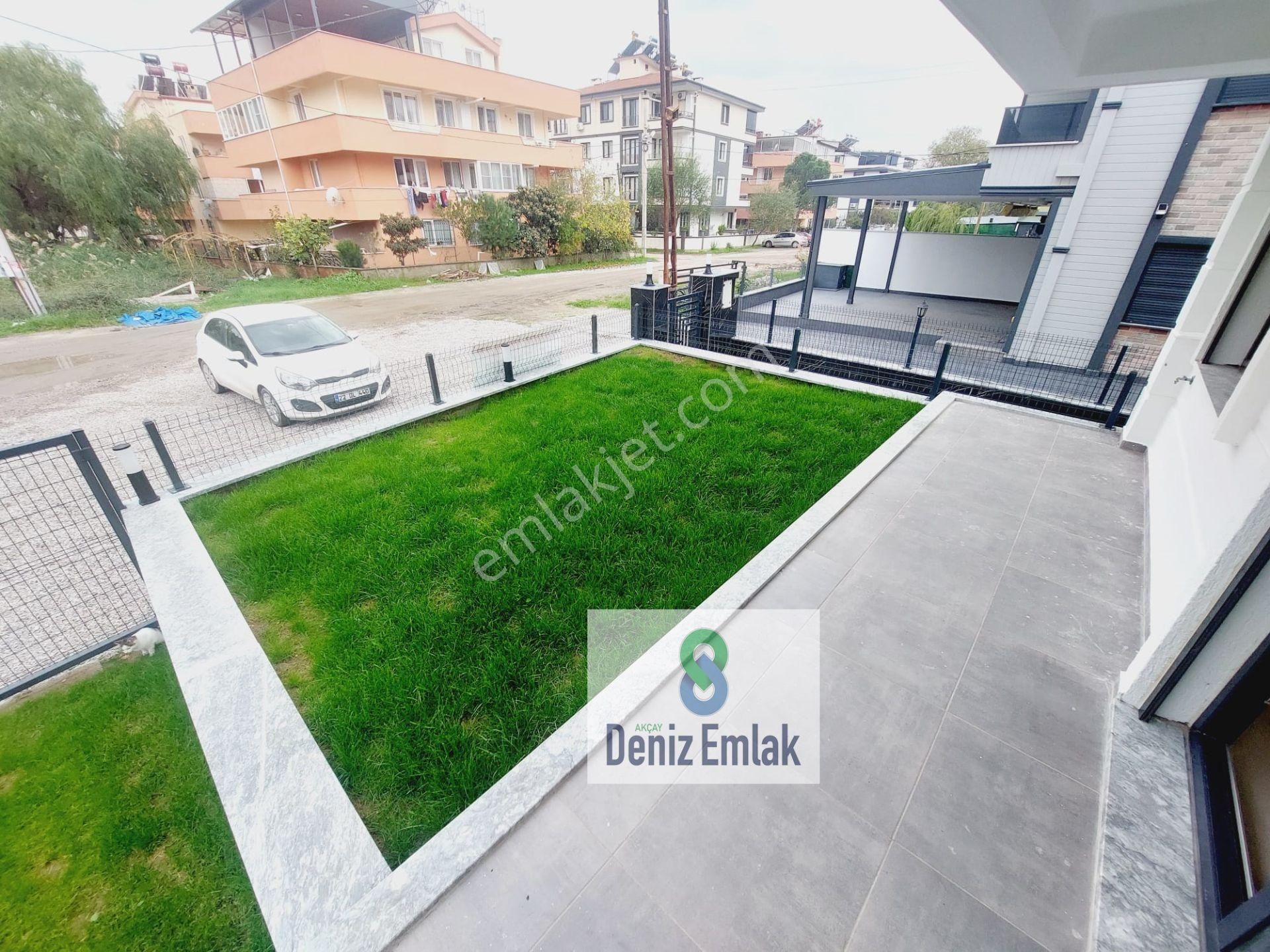 Denizden Akçayda Öncephe Kendine Ait Bahçe Kullanımlı Satılık 1+1 Lüks Daire. - Görsel 2