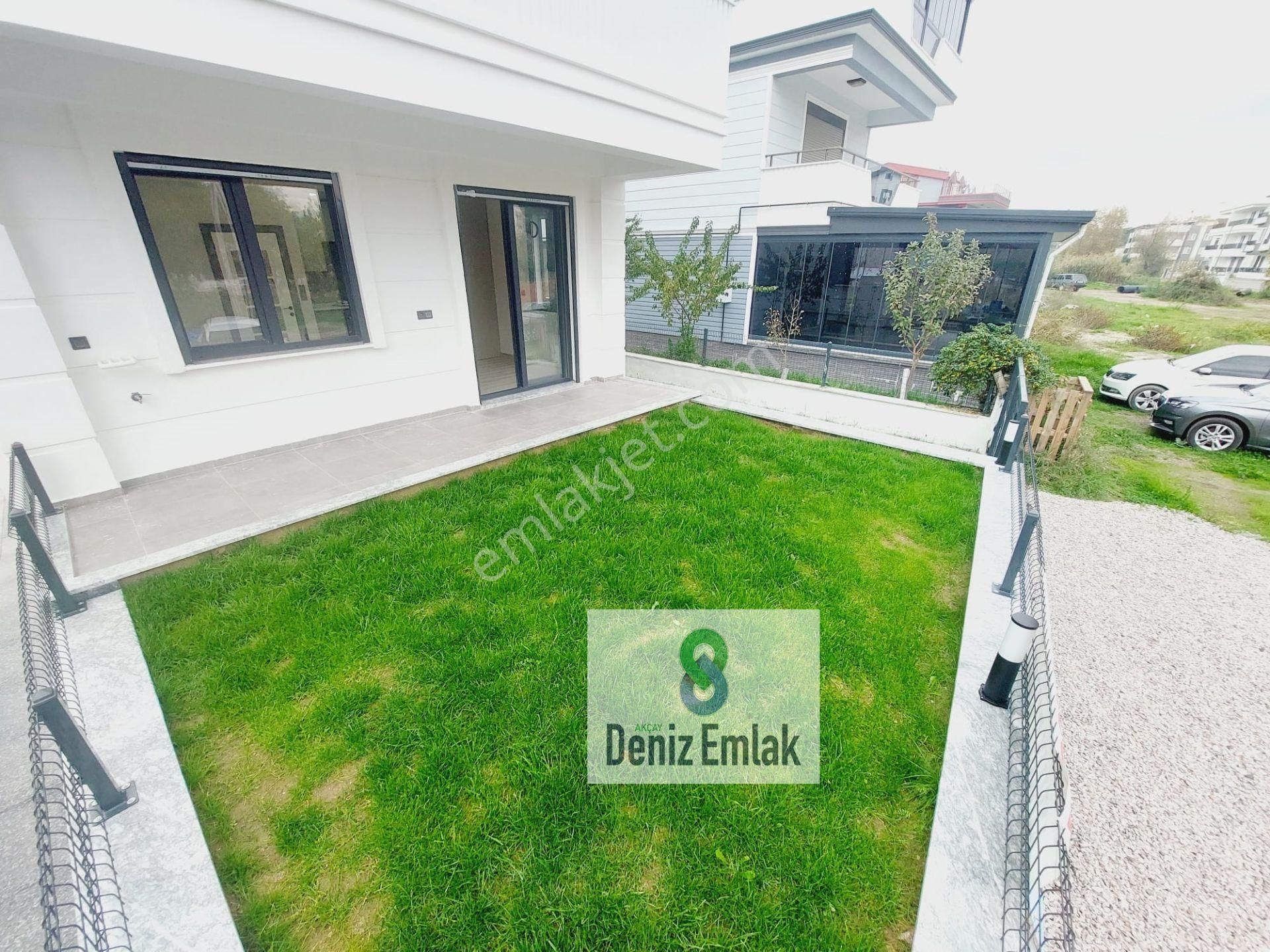 Denizden Akçayda Öncephe Kendine Ait Bahçe Kullanımlı Satılık 1+1 Lüks Daire. - Görsel 17