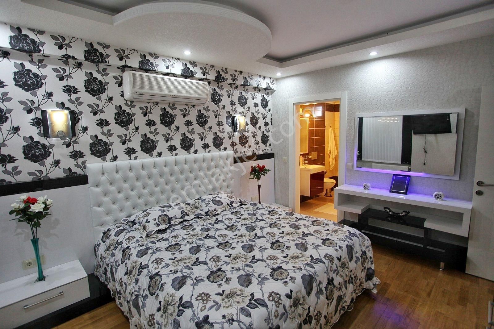Önder Sağlam Lara Güzeloba Mobilyalı Kiralık 3+1 Deniz Man.daire - Görsel 22