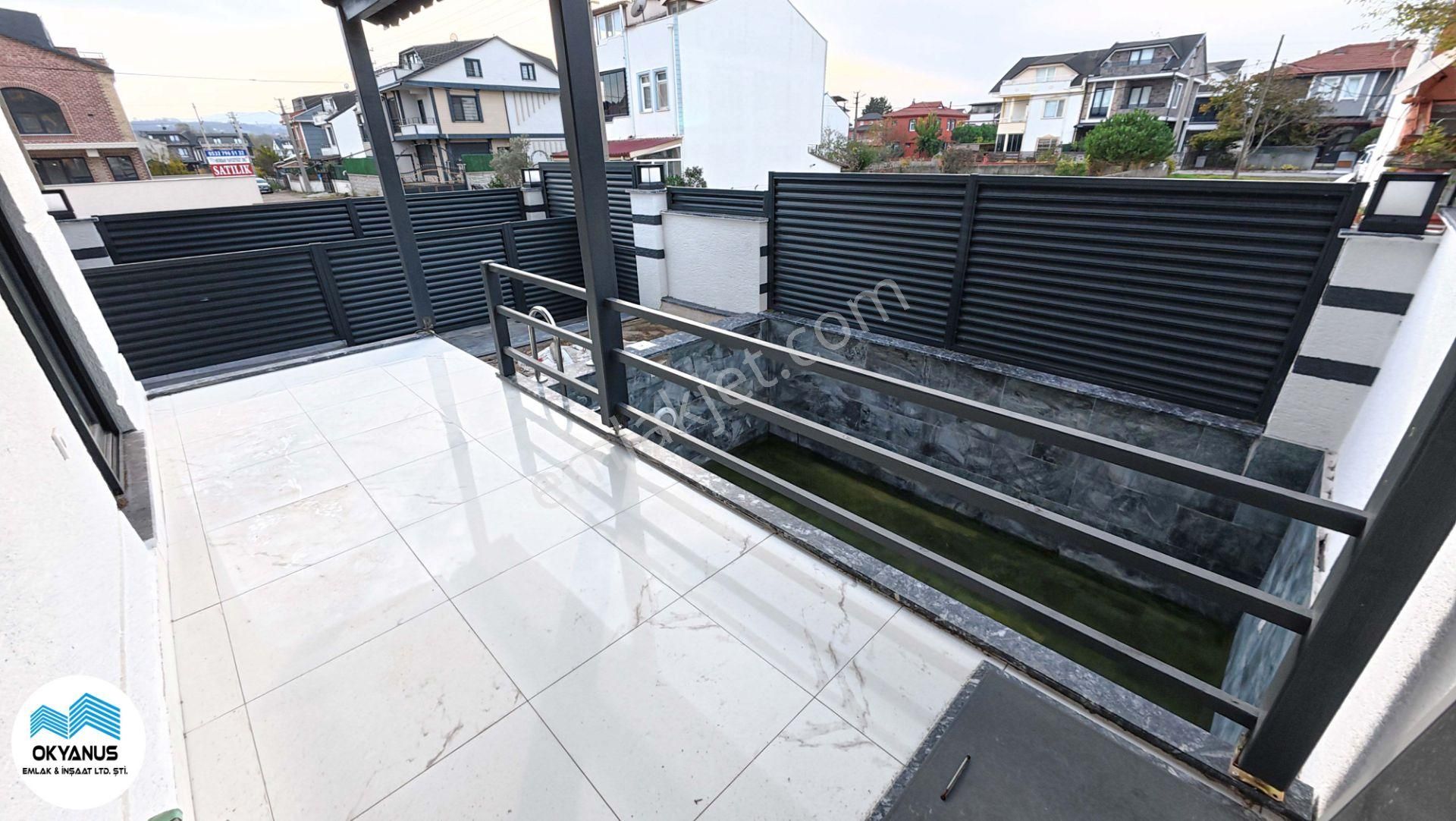 Kocaali Sahilde Müstakil Havuzlu Bahçeli Şık Villa Okyanustan - Görsel 8