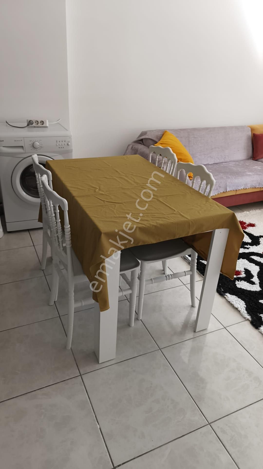 Eşyalı Kiralık 1+1 Daire - Havuzlu- Asansörlü Alanya - Avsallar Mh. - Görsel 5