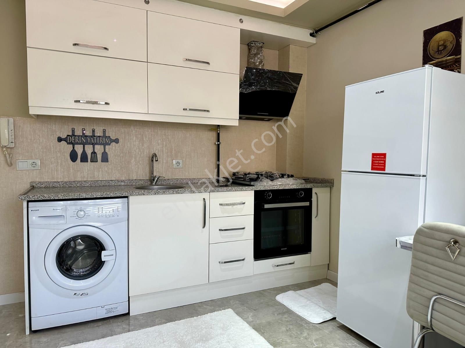Üniversiteye Yakın Arakat Full Eşyalı Yatırımlık 1+1 Apart - Görsel 8