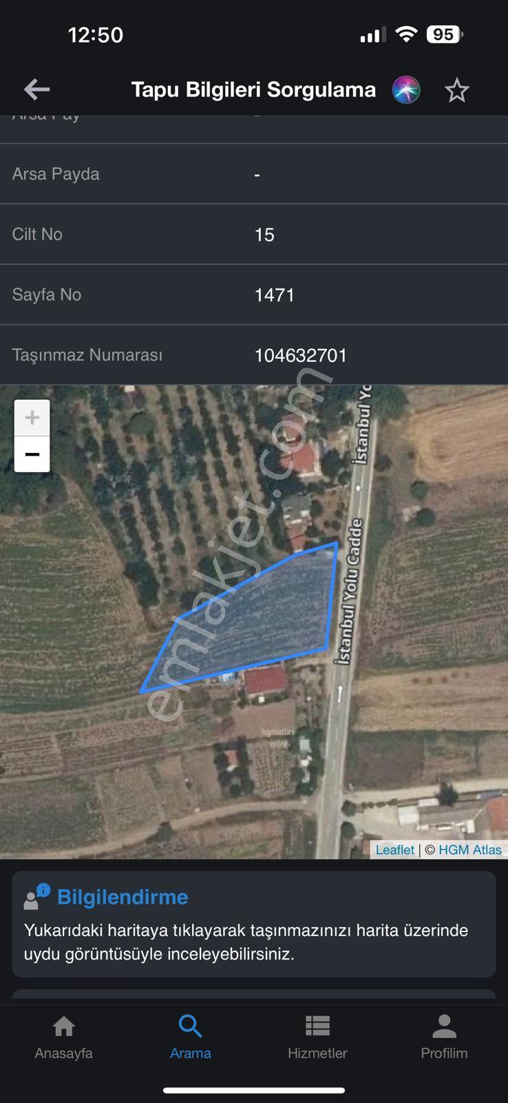 Besli Emlaktan Satılık Tarla - Görsel 2