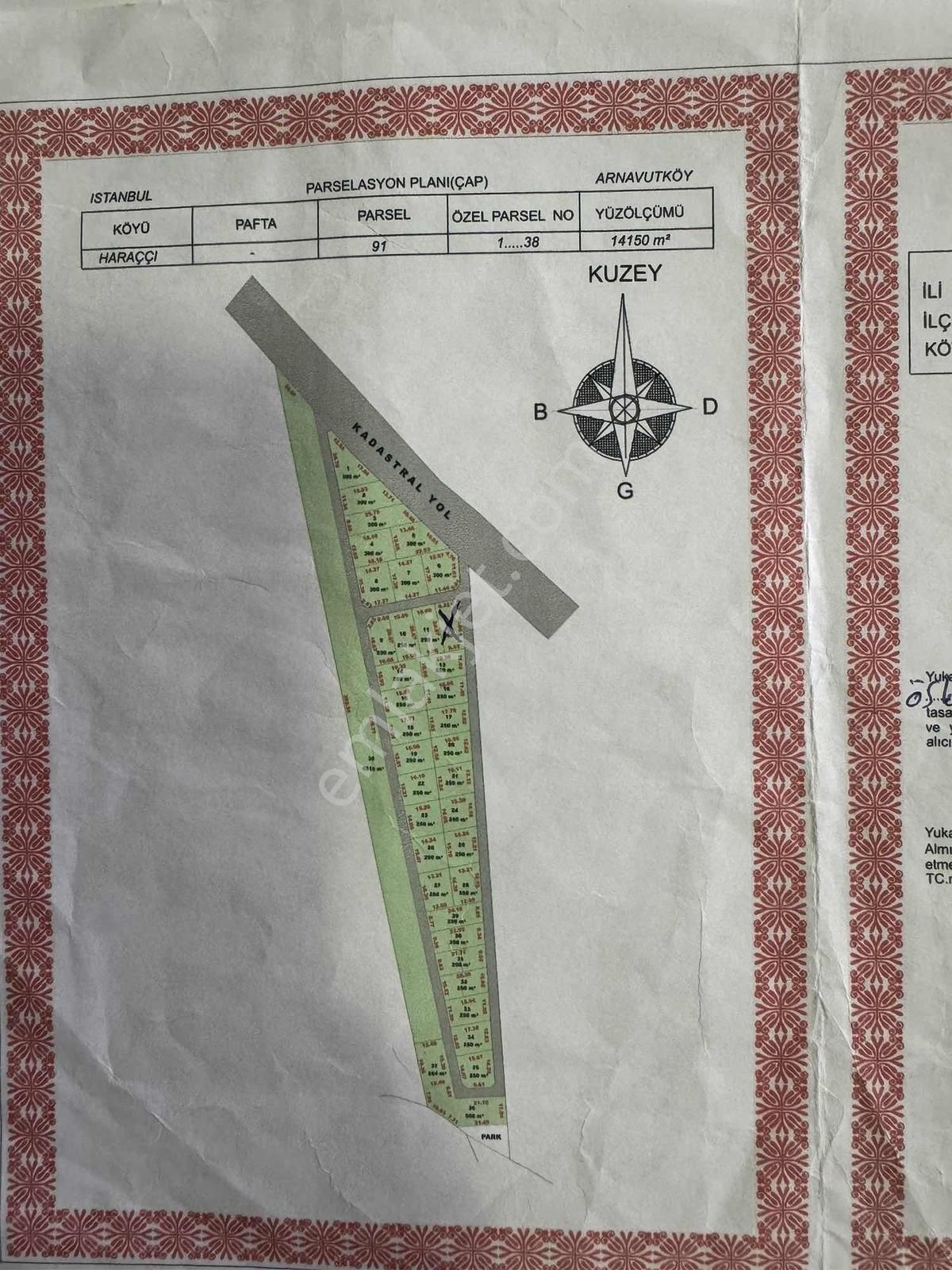 İstanbul Arnavutköy Haraççı Da Saılık İmarlı Arsa - Görsel 5