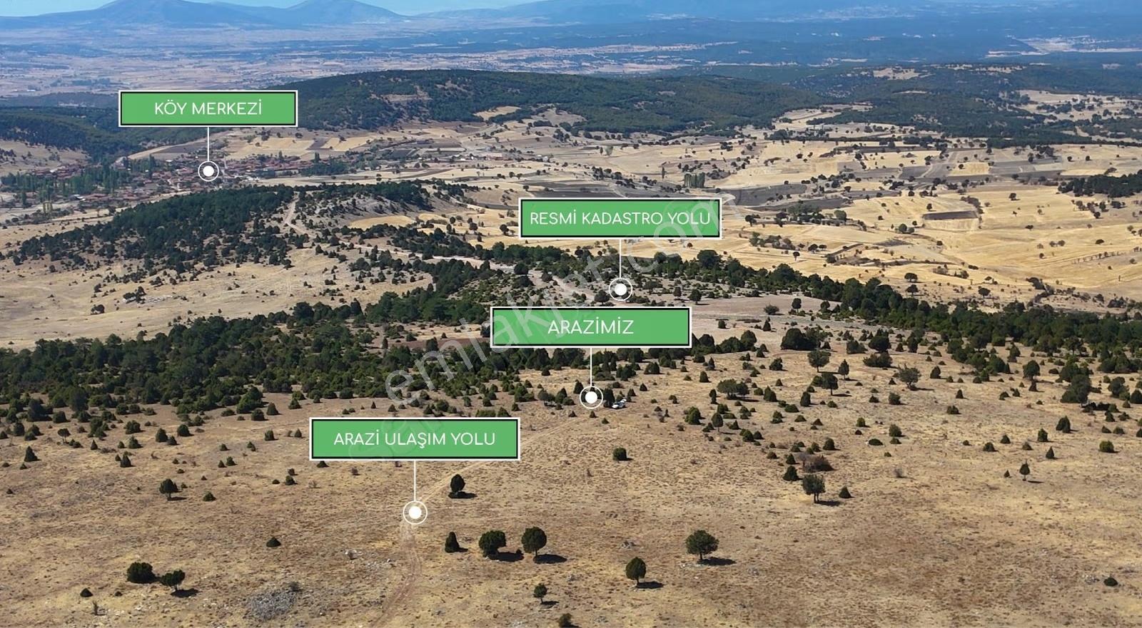 Kütahya Merkez Akoluk Köyünde 3556 M² Fırsat Arazi - Görsel 22