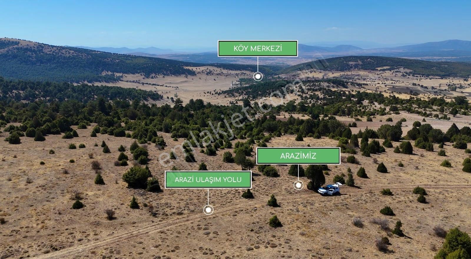 Kütahya Merkez Akoluk Köyünde 3556 M² Fırsat Arazi - Görsel 24