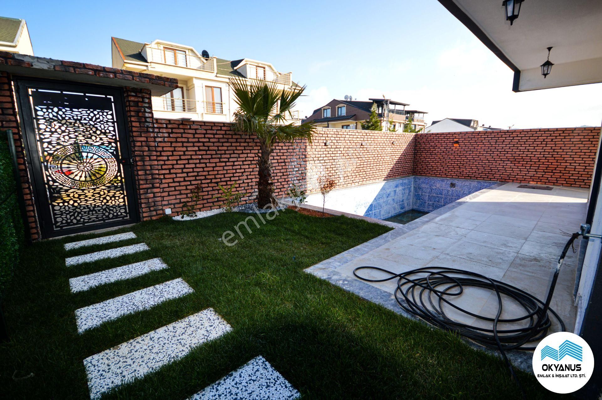Kocaalide Deniz Manzaralı Müstakil Bahçeli Havuzlu Şık Villa Okyanustan - Görsel 6