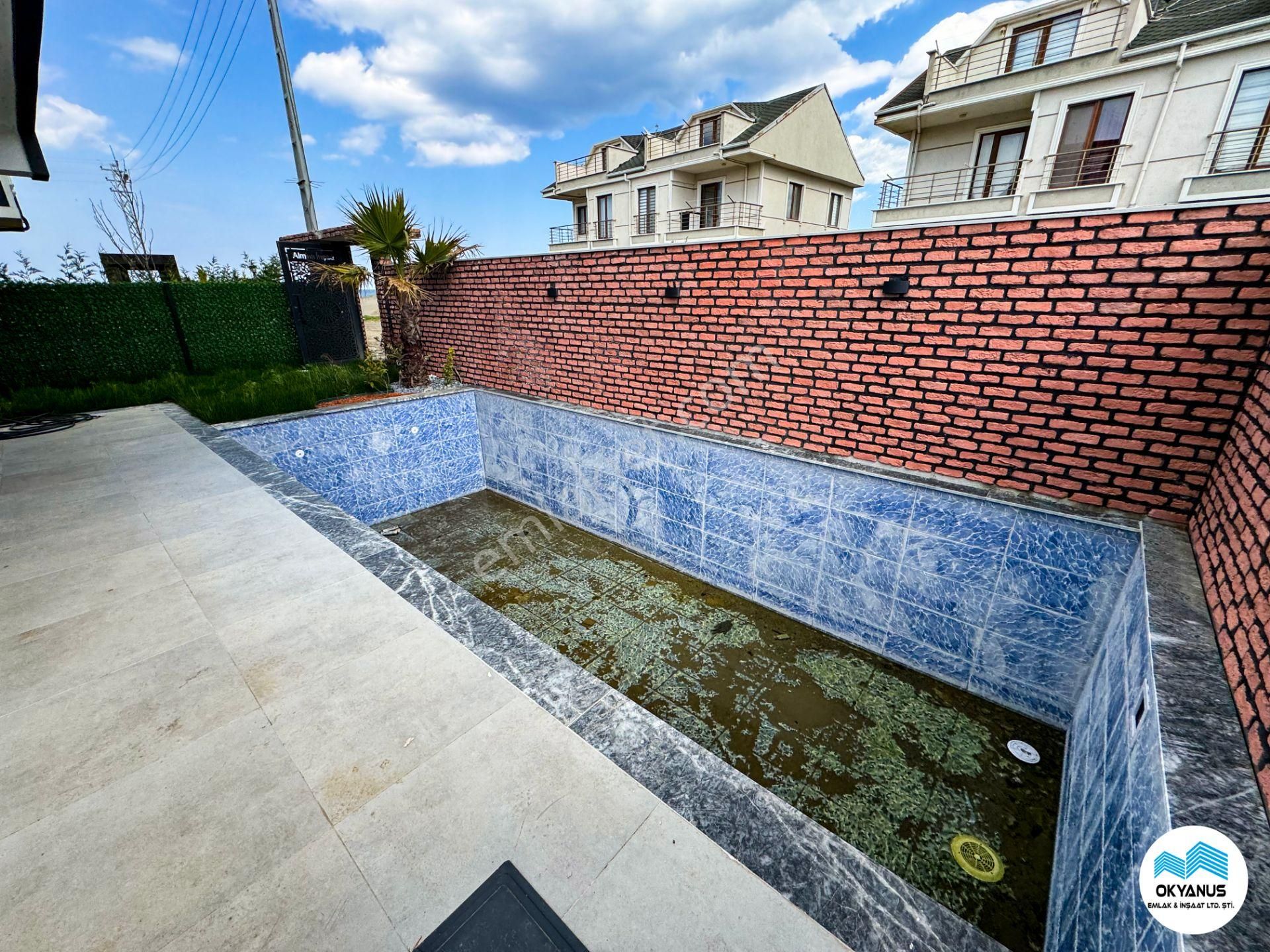 Kocaalide Deniz Manzaralı Müstakil Bahçeli Havuzlu Şık Villa Okyanustan - Görsel 8