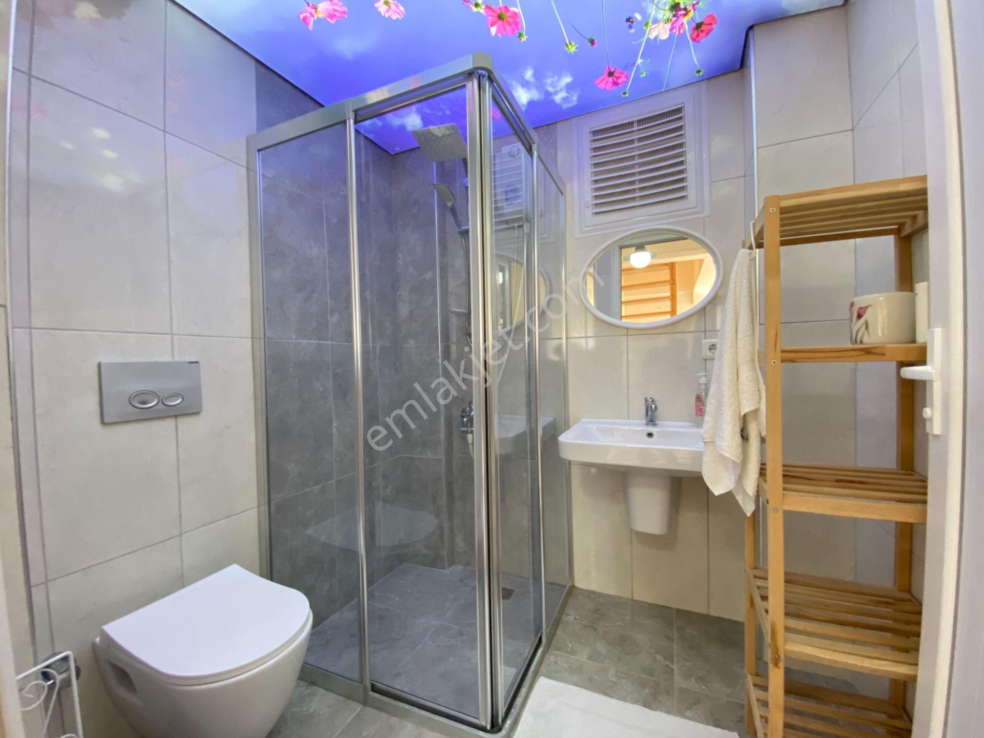 Alanya Kale Yamacında Eşyalı 2+1 Kiralık Daire - Görsel 18