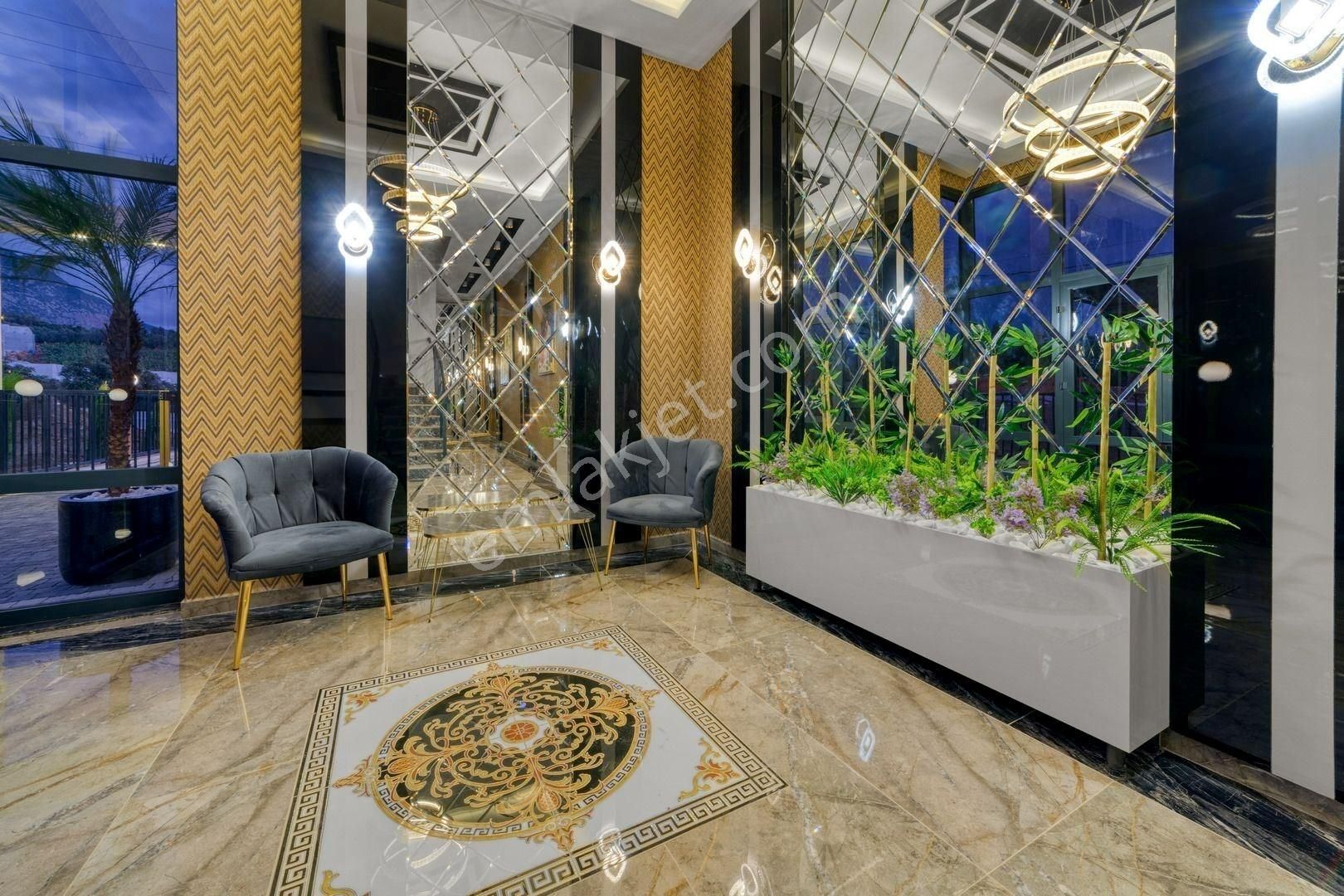 Alanya Kestel’de Deniz Manzaralı, Eşyalı 1+1 Daire - Görsel 24