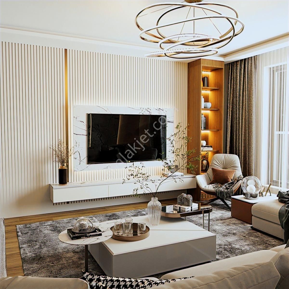 Güneşevlerin En Şık Projesinde Modern 3+1 Satılık Daire - Görsel 14