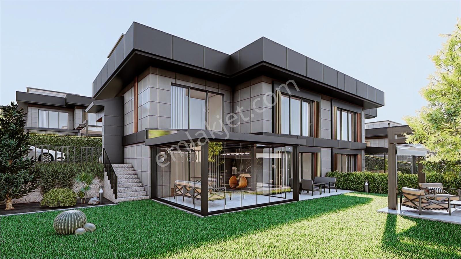 Satılık Arnavutköy Durusu Göl Ve Orman Manzaralı 4+1 Villa - Görsel 5