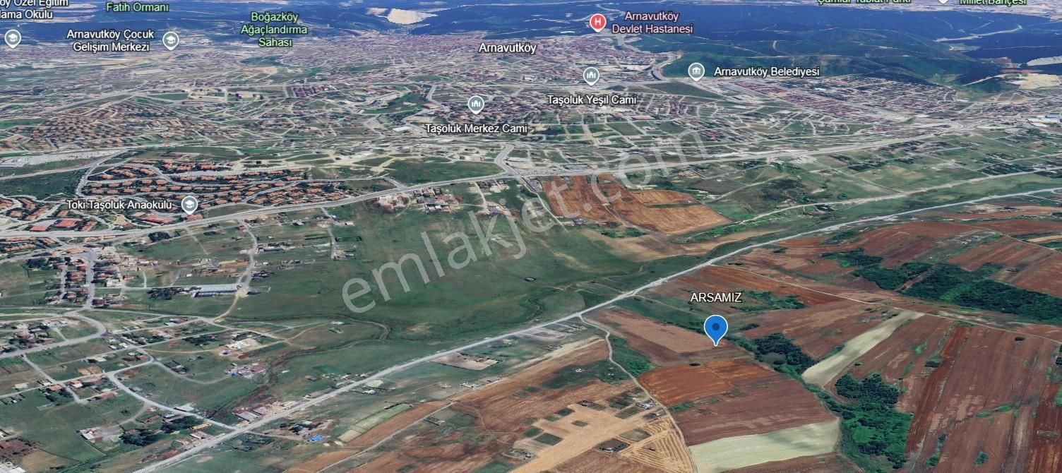 Arnavutköy Haraççı Satılık 163m2 Yatırımlık Arsa