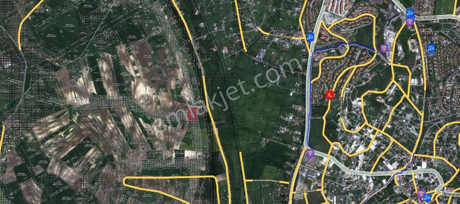 Arnavutköy Haraççı Satılık 163m2 Yatırımlık Arsa - Görsel 2