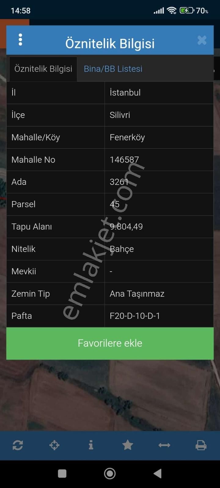 Silivri Fener Mahallesinde Mustakil Tek Tapu 9804 M2 Arsa - Görsel 10