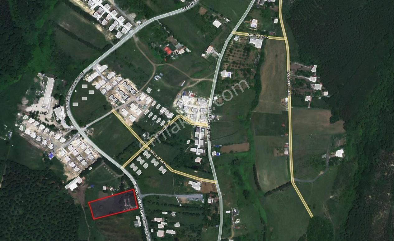 Arnavutköy Durusu Satılık Villa İmarlı 5327 M2 Tek Tapu Arsa - Görsel 2