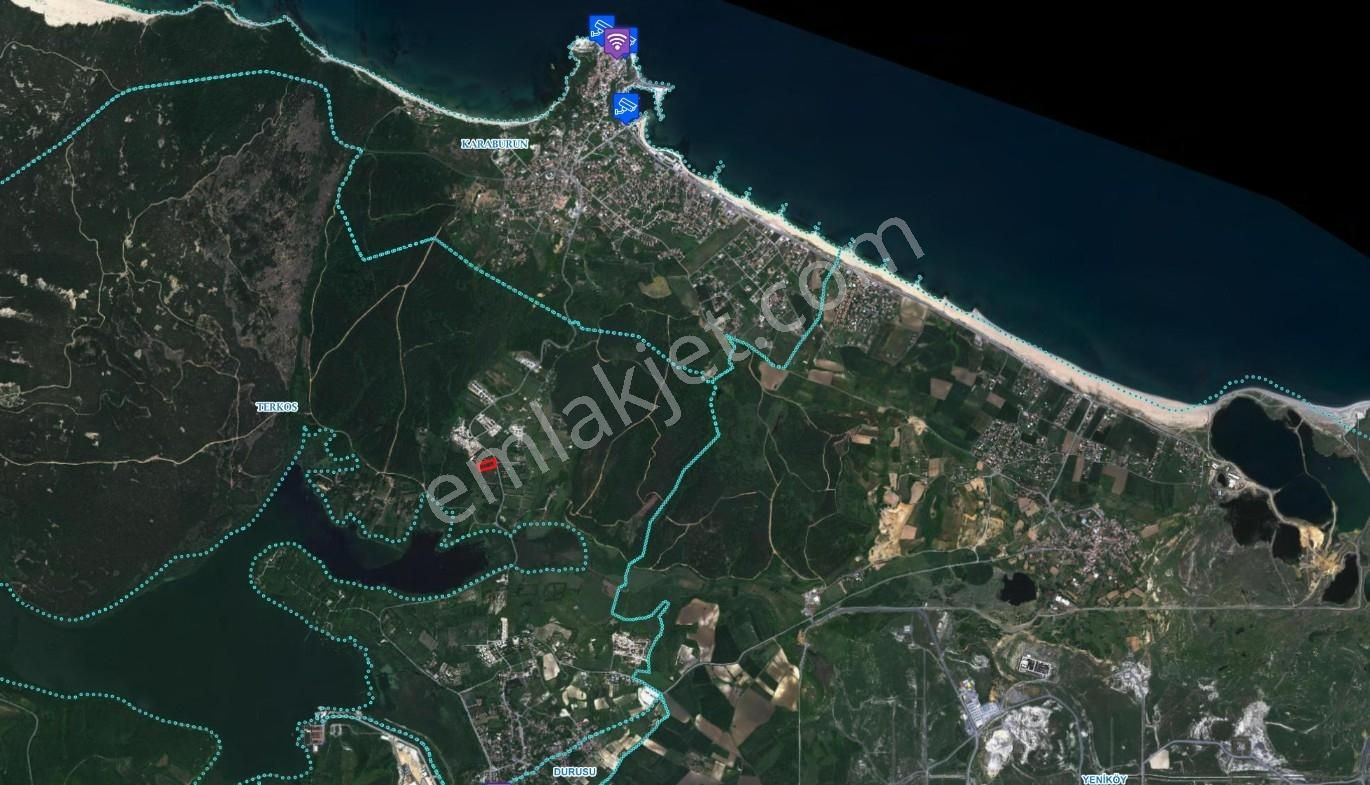 Arnavutköy Durusu Satılık Villa İmarlı 5327 M2 Tek Tapu Arsa - Görsel 13
