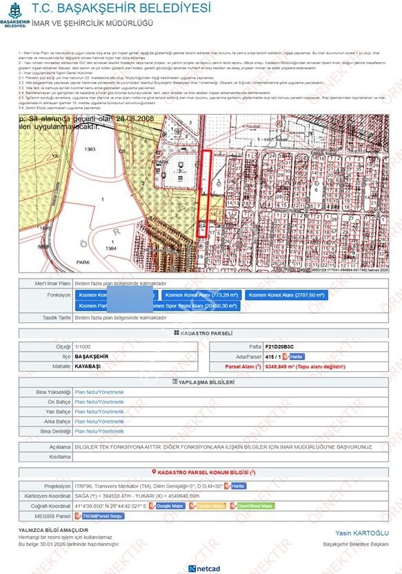 Kanal İstanbul Güzergahına Komşu 151 M² Hisseli Arsa - Görsel 2