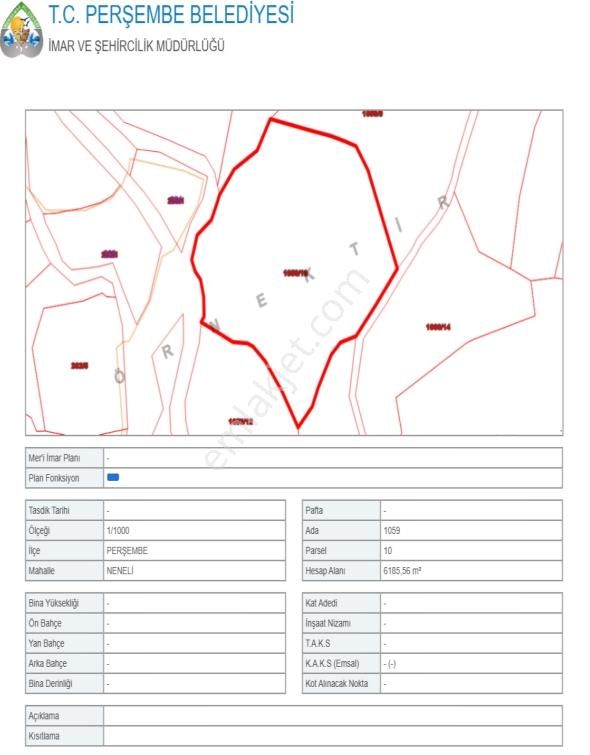 Doğa İçinde Ulaşımı Kolay Satılık 6185 M² Fındık Bahçesi - Görsel 4