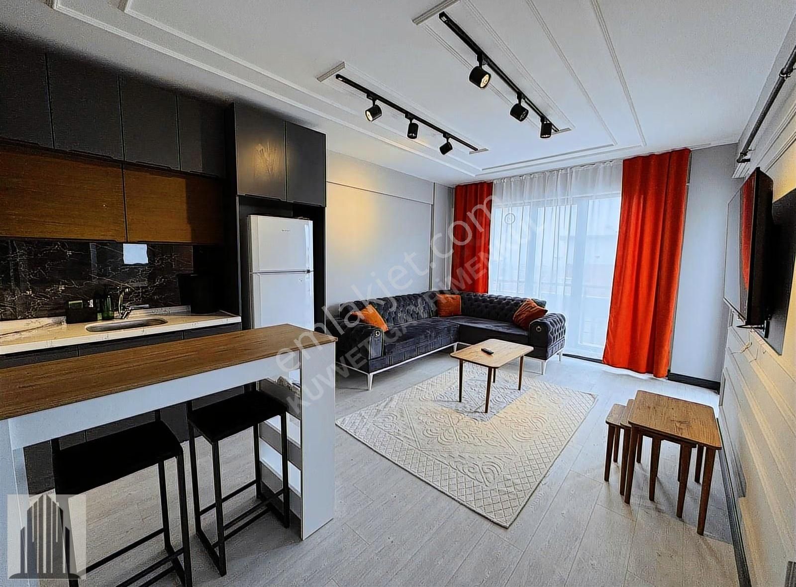 Deniz Manzaralı, Eşyalı, İskanlı 1+1 Satılık Daire - Görsel 3