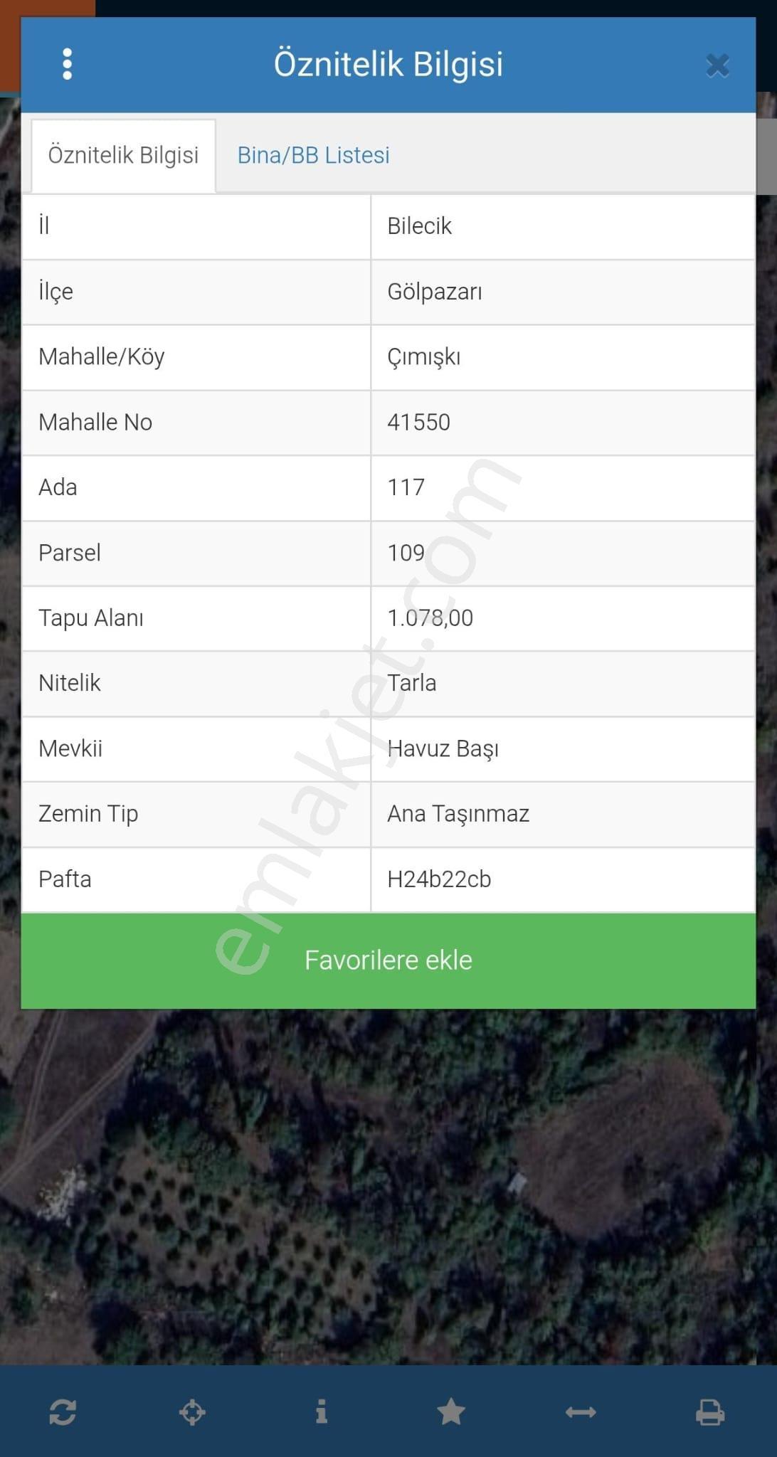 Bilecik Gölpazarı Çımışkı Köyünde Yola Yakın Satılık Tarla - Görsel 4