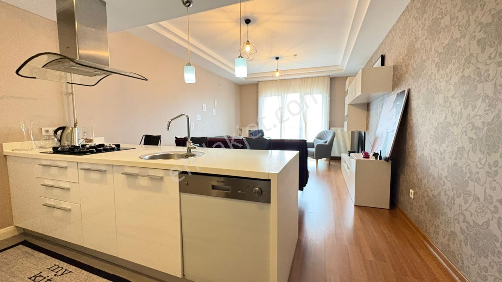 Avrupa Konutları 3'te Ara Kat, Full Eşyalı 1+1 Kiralık Daire - Görsel 5