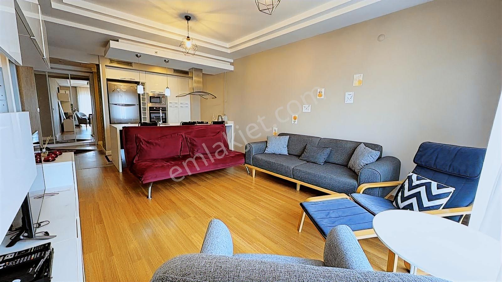 Avrupa Konutları 3'te Ara Kat, Full Eşyalı 1+1 Kiralık Daire - Görsel 12
