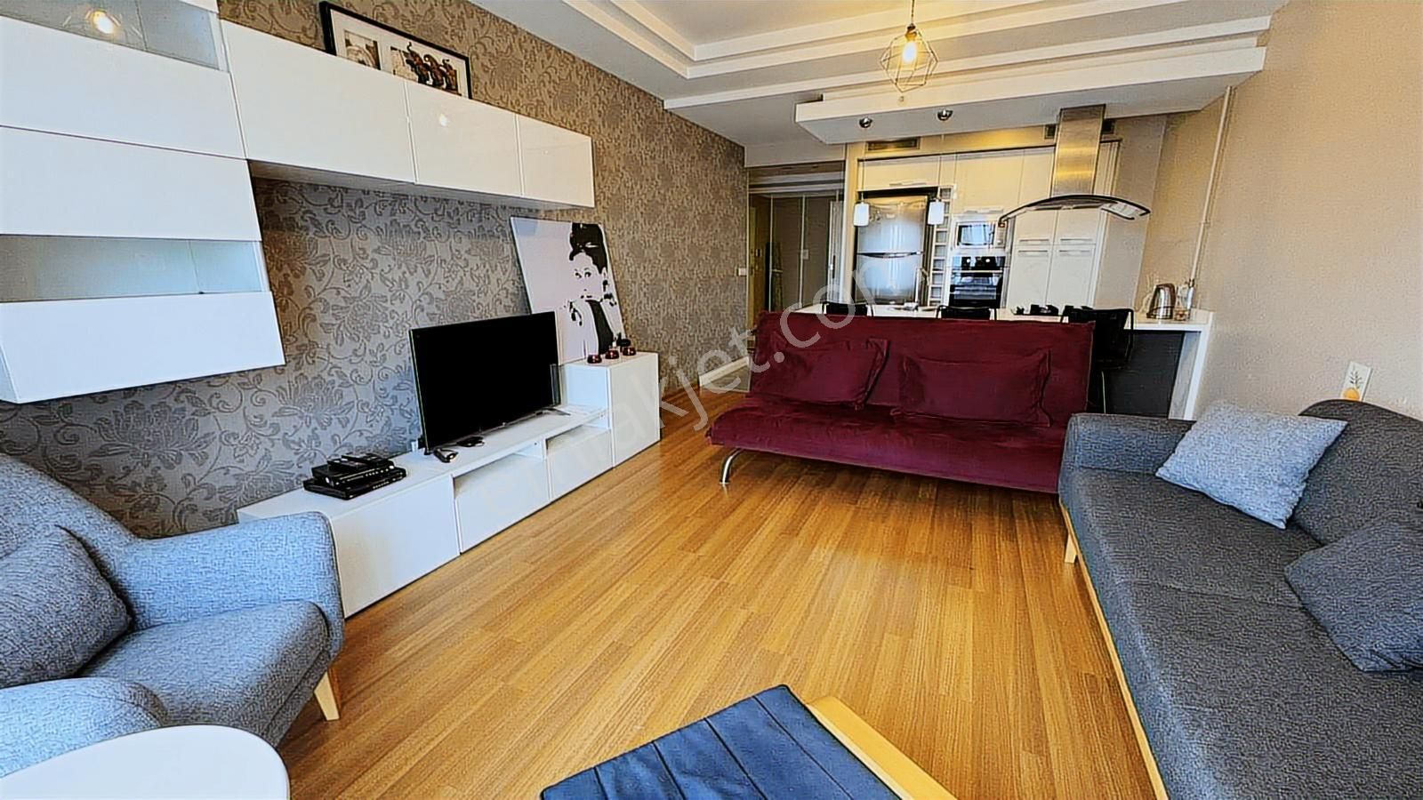 Avrupa Konutları 3'te Ara Kat, Full Eşyalı 1+1 Kiralık Daire - Görsel 15