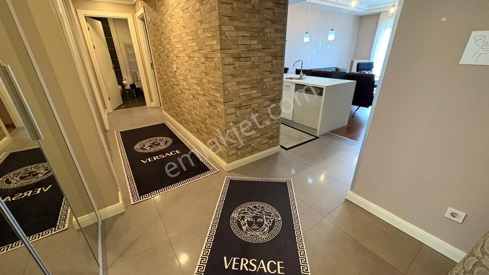 Avrupa Konutları 3'te Ara Kat, Full Eşyalı 1+1 Kiralık Daire - Görsel 17