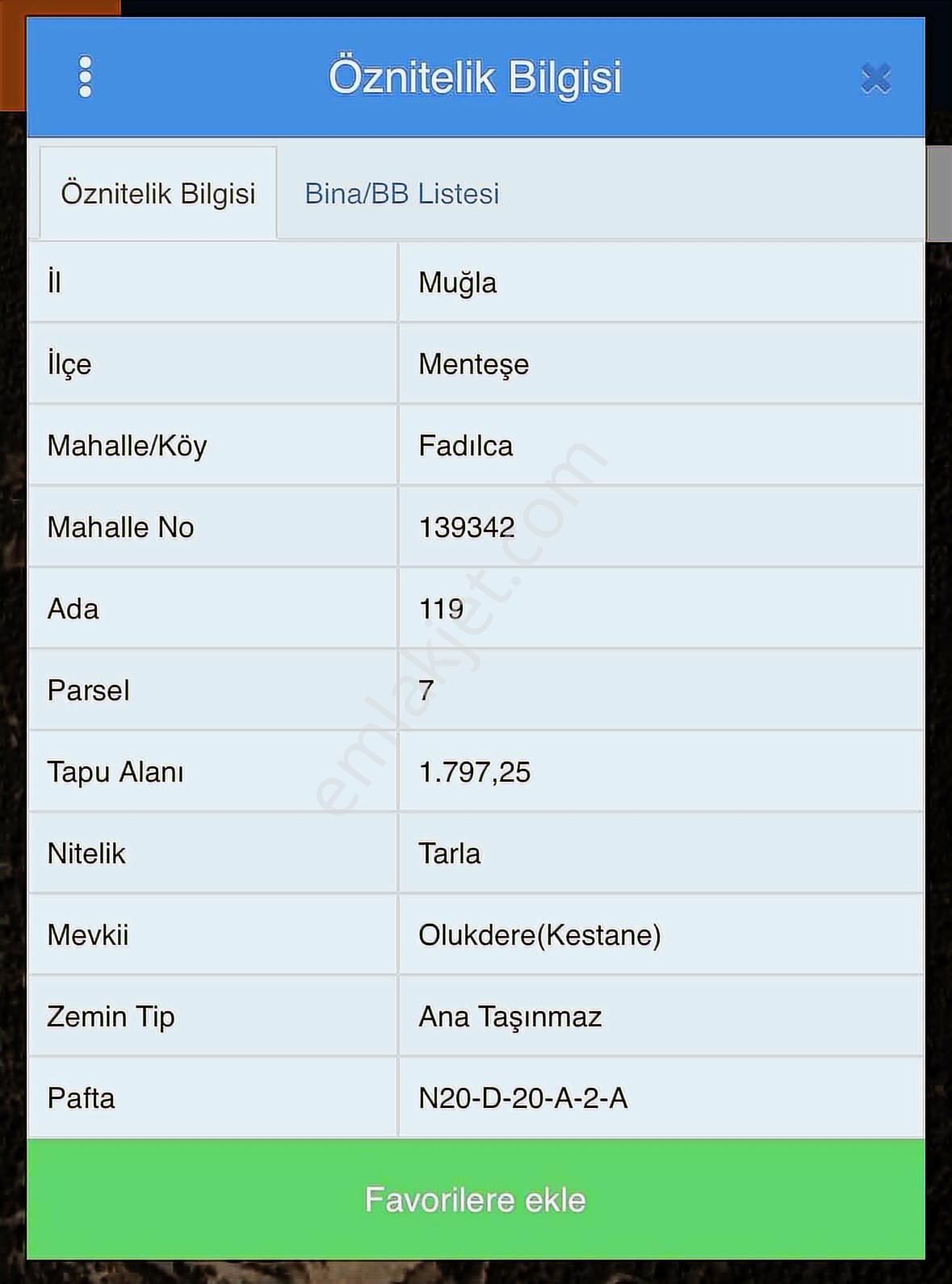 Muğla Fadılcada Orman İçinde 1.797 M² Müstakil Tarla - Görsel 3