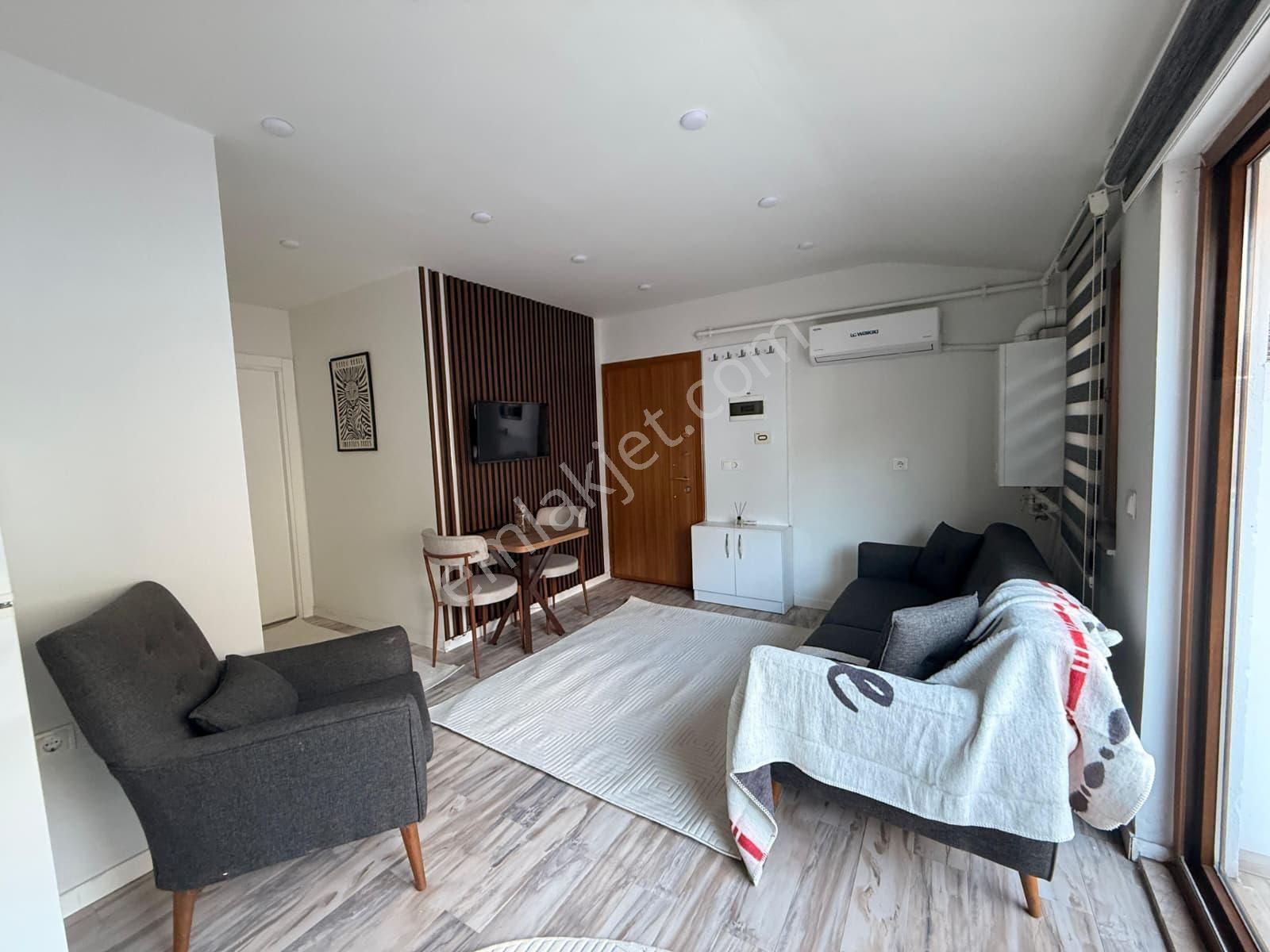 Teraslı Lüx Full Eşyalı Yatırımlık 1+1 Satılık Apart - Görsel 9