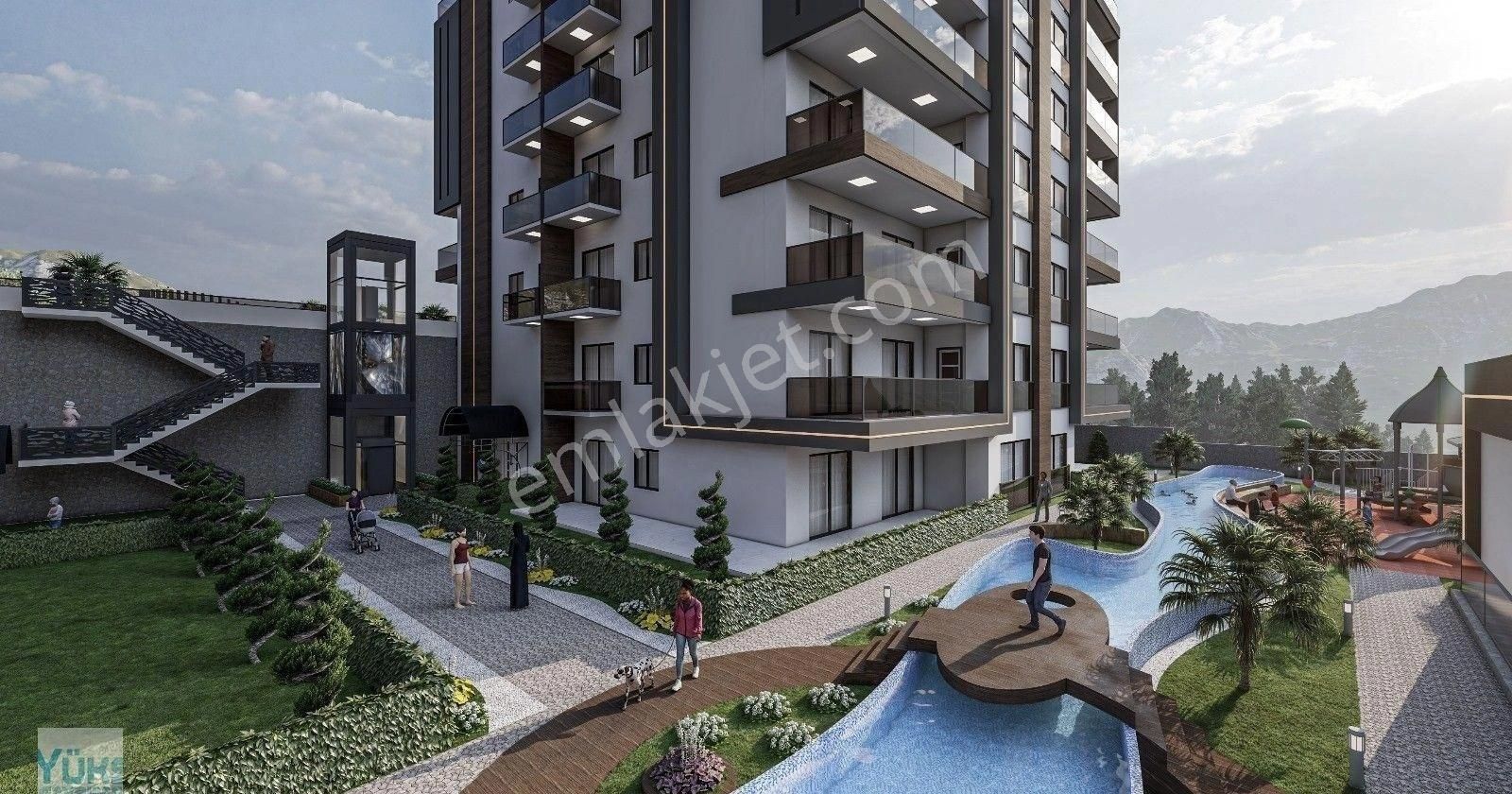 Denizli Şemikler De 3+1 180 M2 Havuzlu Site İçinde Ultra Lüks Satılık Daireler - Görsel 7