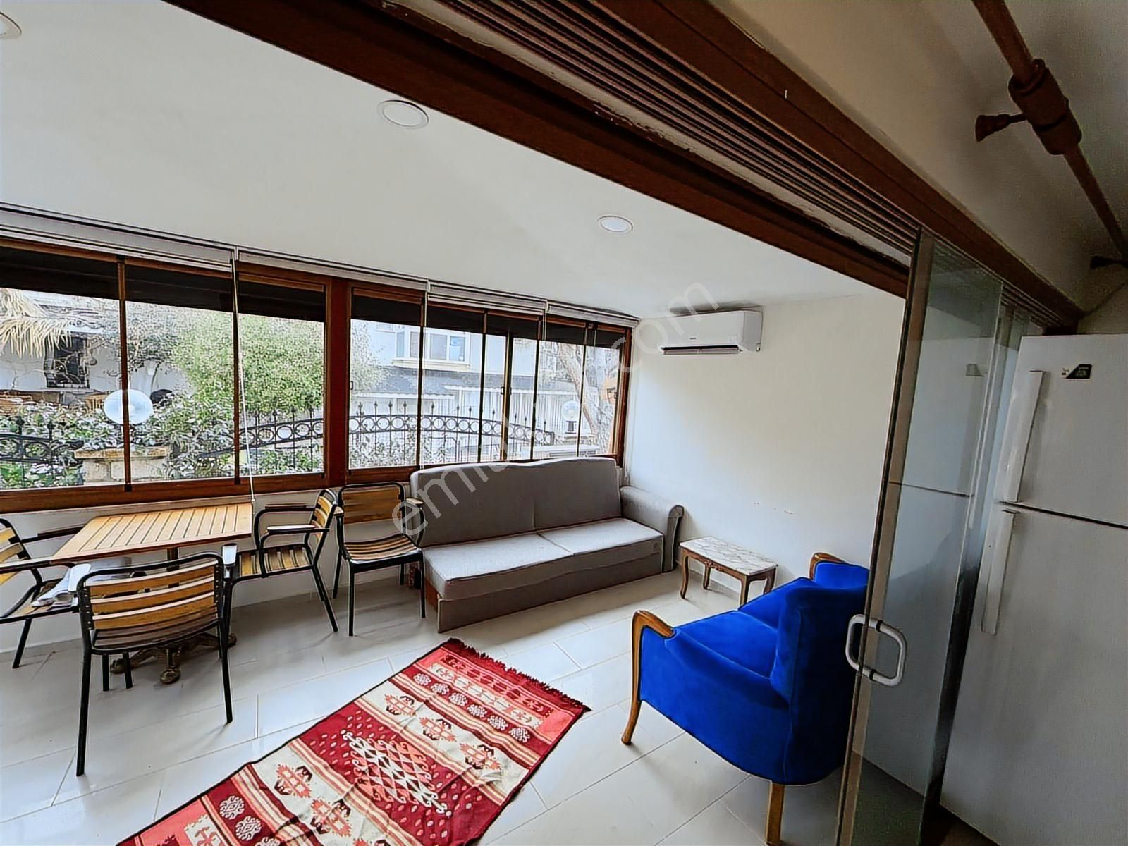 Foça İsmetpaşa Mah. Eşyalı Kiralık 1+1 Bahçe Katı Daire - Görsel 24