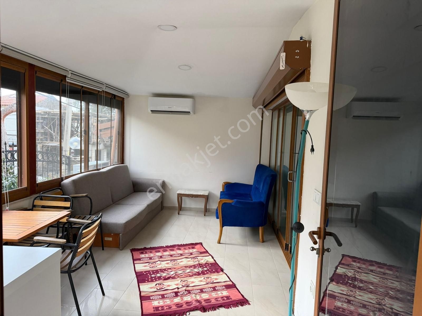 Foça İsmetpaşa Mah. Eşyalı Kiralık 1+1 Bahçe Katı Daire - Görsel 25