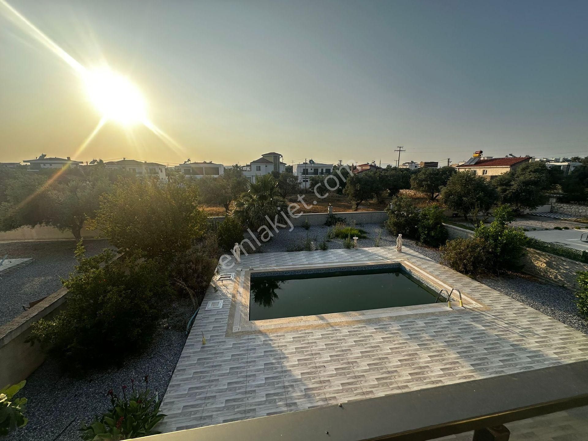 Didim Yeşiltepede Tam Müstakil Eşyalı 4+1 Havuzlu Villa - Görsel 22